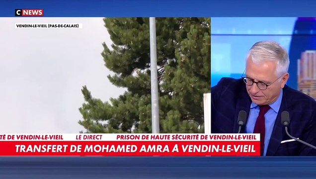 Les images de l’arrivée de Mohamed Amra en hélicoptère à Vendin-le-Viel