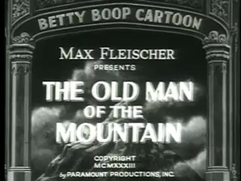 Betty Boop - The Old Man of the Mountain