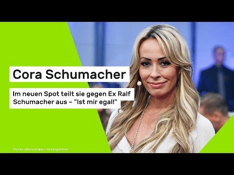 Cora Schumacher : Im neuen Spot teilt sie gegen Ex Ralf Schumacher aus – Ist mir egal!