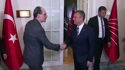 MİT Başkanı İbrahim Kalın'dan Özgür Özel'e 'açılım' ziyareti