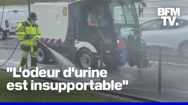 La mairie de Villeneuve-Saint-Georges (Val-de-Marne) utilise depuis le mois de mai un spray bubble-gum pour masquer les odeurs d'urine en ville