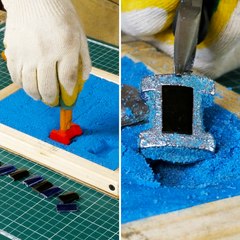 Beach Glass Wine Bottle Became a Stunning Bracelet