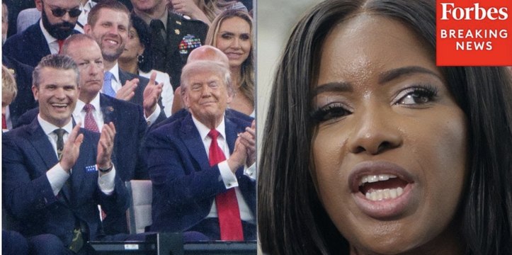 Jasmine Crockett Shreds Trump Over Texas Redistricting Plan And His 'Bootleg' Birthday Parade