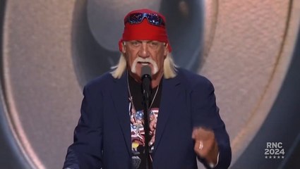 Hulk Hogan rips off his shirt at RNC in support of Trump in resurfaced clip after WWE star’s sudden death