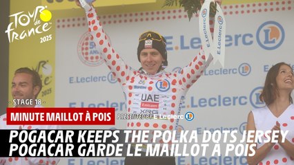 E.Leclerc Polka Dot Jersey Minute - Stage 18 - Tour de France 2025