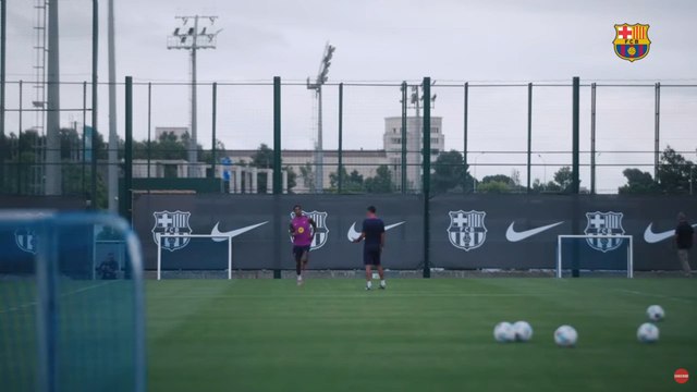 Mejores momentos de Rashford en su primer entrenamiento como jugador del FC Barcelona