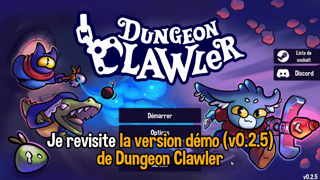 Revisite De La Démo De Dungeon Clawler (V0.2.5)