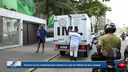 Técnico de ar-condicionado morre ao cair de prédio em Boa Viagem