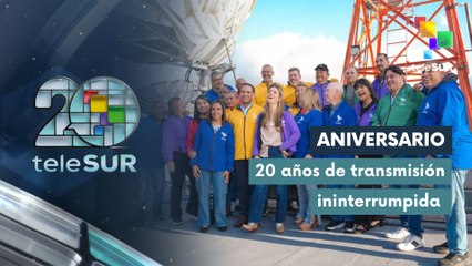 Carvalho: TeleSUR lucha  contra el terrorismo mediático