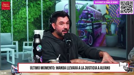 ¿Wanda Nara lleva a juicio a Alfano?