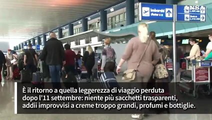 Liquidi senza limiti nel trolley
