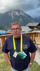 Tour de France : le débriefing de Stéphane Thirion après la 18e étape