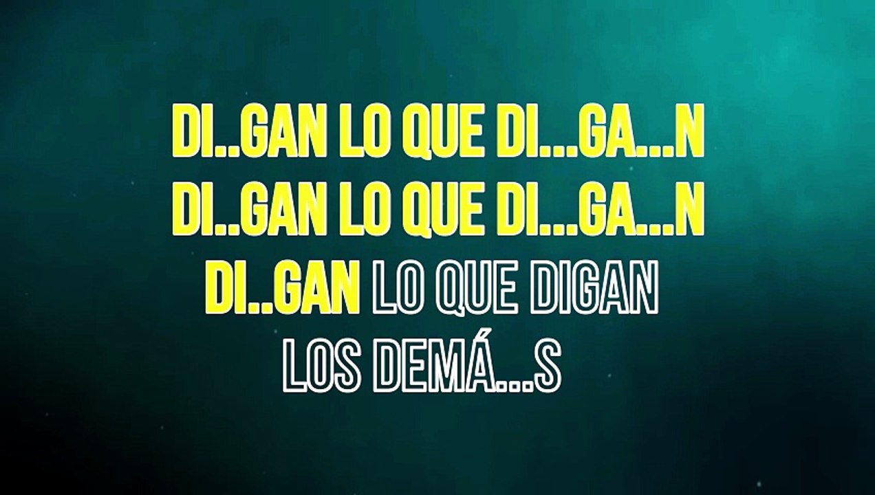 Raphael - Digan lo que digan (KARAOKE)