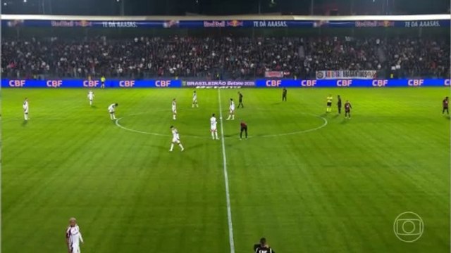 Campeonato Brasileiro 2025 Bragantino x Flamengo (16ª rod) com Luís Roberto (Globo)