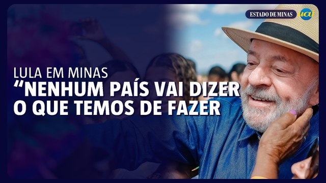 Lula sobre Trump: Nenhum país vai dizer o que a gente tem de fazer