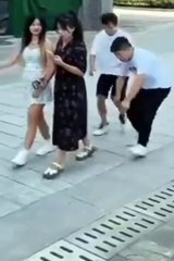 Kadın neye uğradığını şaşırdı