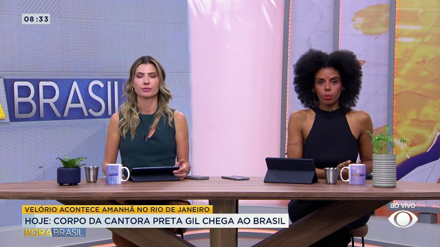 Corpo da cantora Preta Gil chega ao Brasil