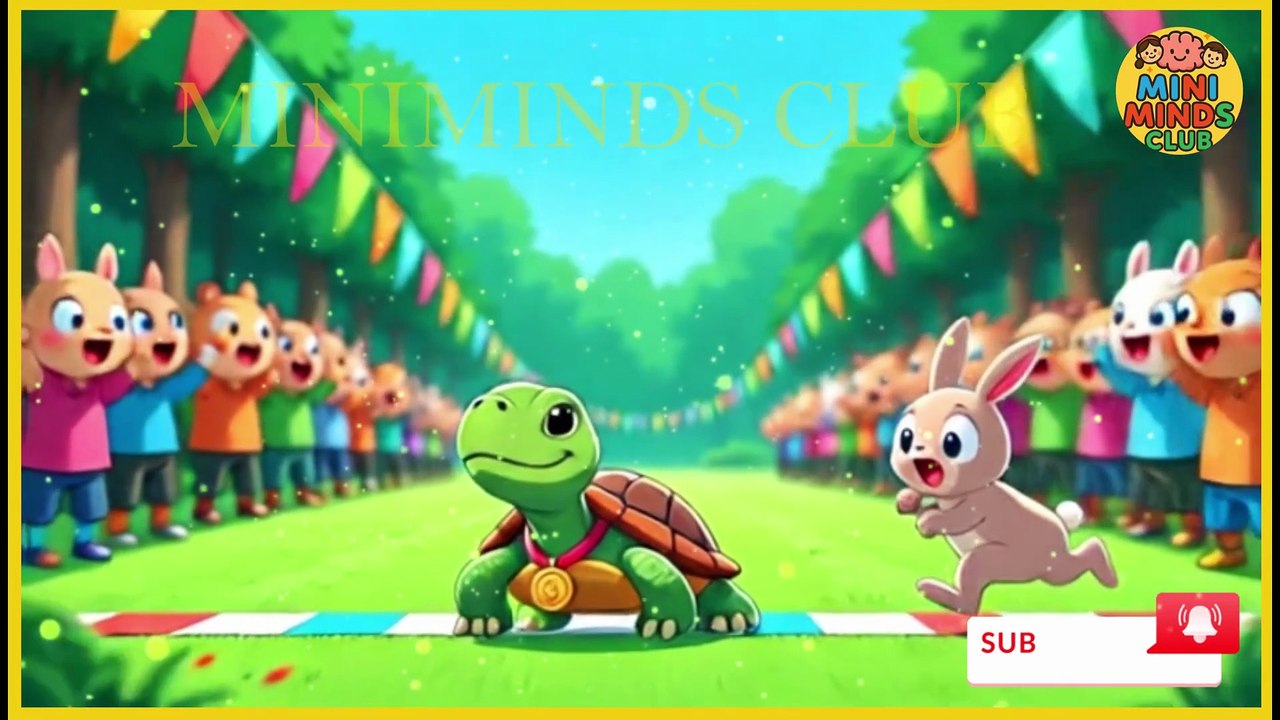 Rabbit and Turtle Urdu Moral Story | Kids Kahaniyan in Urdu |غرور کا انجام | miniminds club