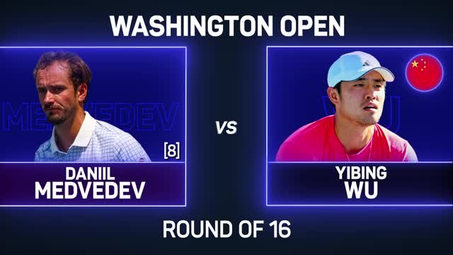 Medvedev breezes past Wu in Washington