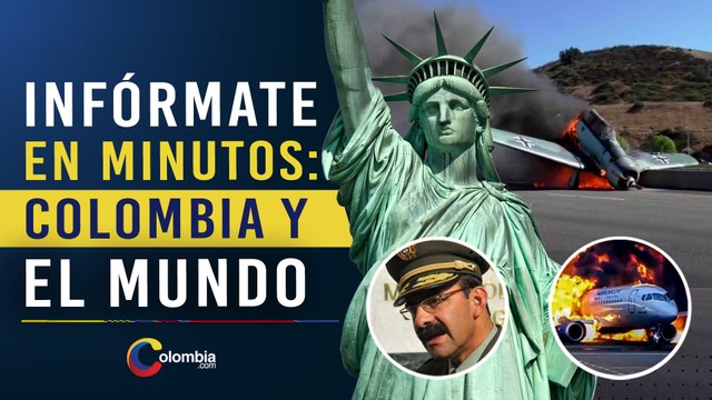 5 noticias para hoy: Petro reta a Trump, juicio a Palomino y tragedias aéreas sacuden al mundo