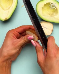 Turning avocado pits into unique buttons! 🥑