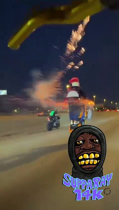 They snapped with the fireworks