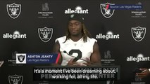Jeanty 'loving' life as an NFL star