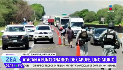 Trabajadores de CAPUFE son atacados por sujetos armados en la Querétaro-Irapuato
