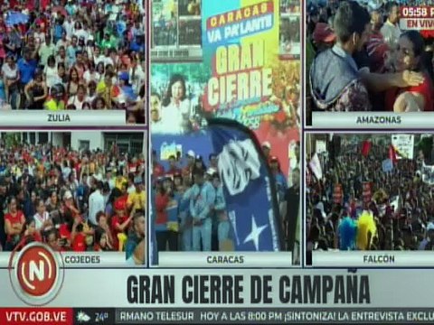Candidata Carmen Meléndez compartió su profundo amor por Caracas y la Armada Bolivariana