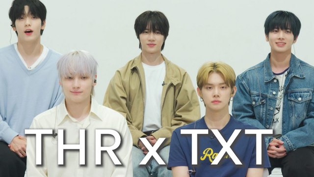 K-Pop Stars Tomorrow X Together Dish on Latest Studio Album 'The Star Chapter: Together' | THR Video