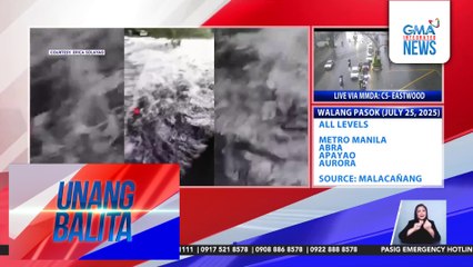 Navotas, nasa state of calamity dahil sa epekto ng Habagat at high tide | Unang Balita