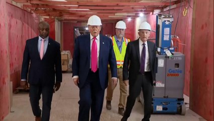 El momento tenso entre Trump y Powell