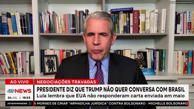 LULA RECADO PRA TRUMP / MORAES E BOLSONARO / EMBAIXADA EUA CRITICA STF | OS PINGOS NOS IS - 24/07/25