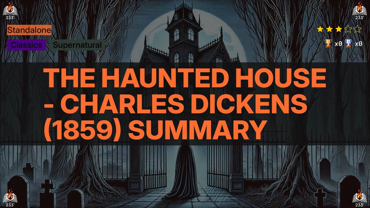 The Haunted House - Charles Dickens (1859) Summary