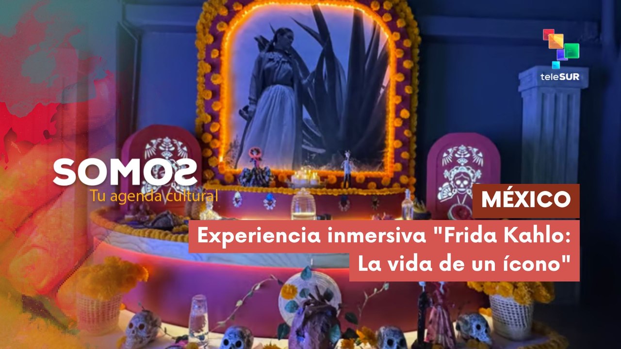 Experiencia inmersiva "Frida Kahlo: La vida de un ícono" llega a México SOMOS 24-07-2025