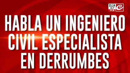 Exclusivo: Habla un ingeniero civil especialista en derrumbes