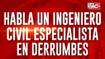 Exclusivo: Habla un ingeniero civil especialista en derrumbes
