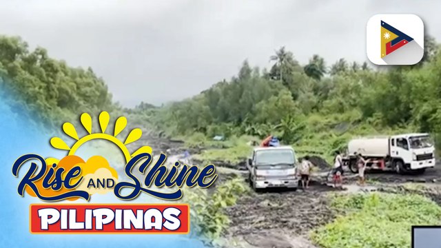 PHIVOLCS, naglabas ng lahar advisory sa Mt. Mayon dahil sa matinding pag-ulan dulot ng mga bagyo at habagat | Paul Hapin/Radyo Pilipinas