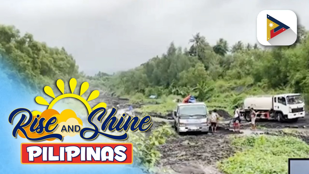 PHIVOLCS, naglabas ng lahar advisory sa Mt. Mayon dahil sa matinding pag-ulan dulot ng mga bagyo at habagat | Paul Hapin/Radyo Pilipinas