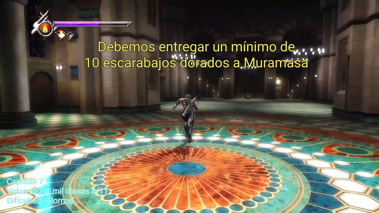 Vidas de los mil dioses ubicación (Ninja Gaiden Sigma Master Collection)