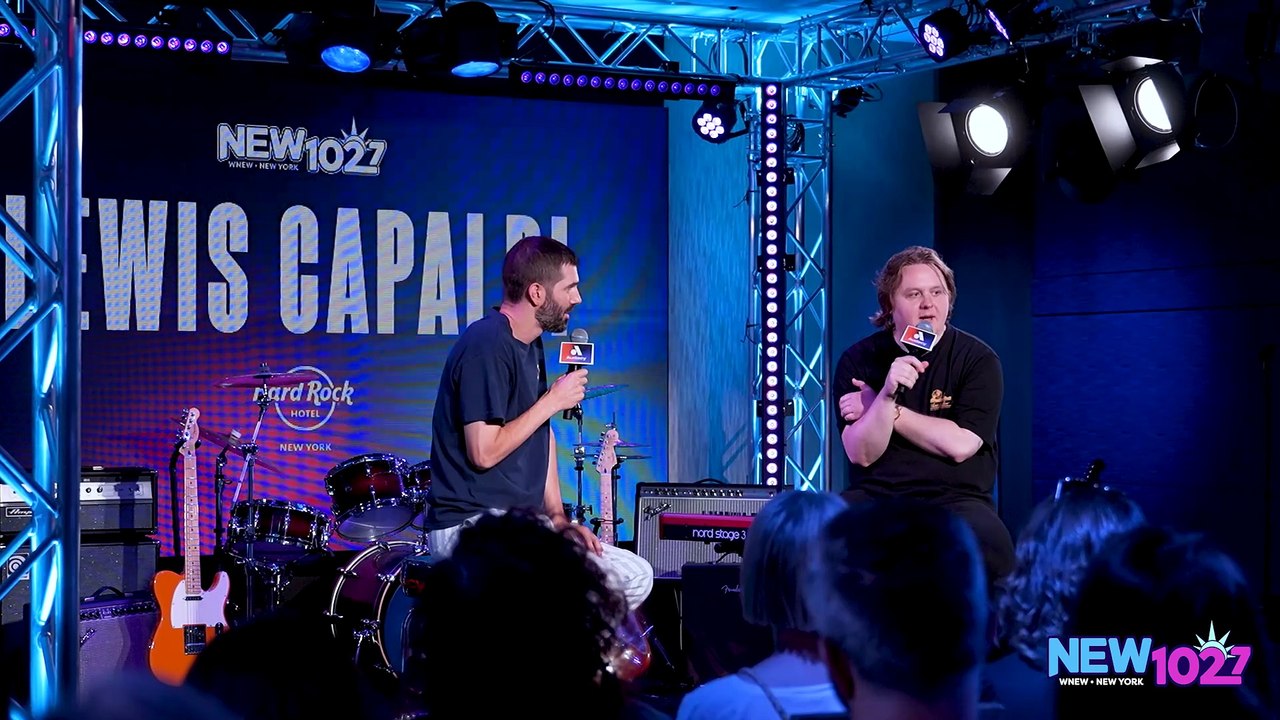 Audacy Check In with Lewis Capaldi