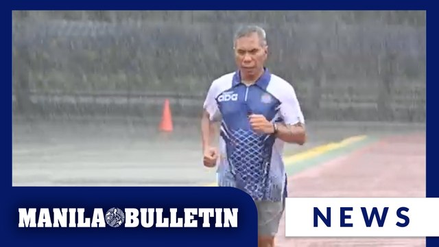 Torre jogs amid rain for boxing match vs Baste Duterte