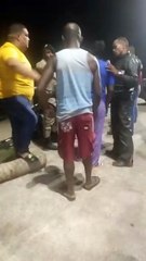 Familiares de vítima tentam agredir suspeitos de furto