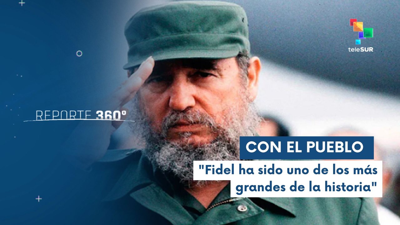 TeleSUR acompañó al pueblo cubano en la despedida del comandante Fidel Castro