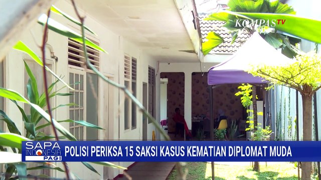 Polisi Ungkap CCTV Rekam Diplomat Arya Daru di 'Rooftop' Gedung Kemlu | SAPA PAGI