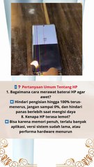 📱❓ Pertanyaan Umum Tentang HP #quotes