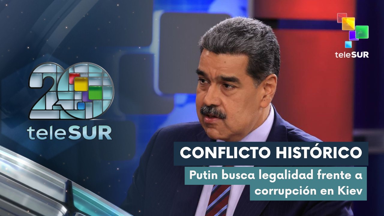 Pdte. Maduro: Rusia y Ucrania lejos de la paz debido a manipulación histórica