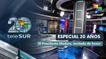 Entrevista especial, Pdte. Nicolás Maduro, 20 años de teleSUR