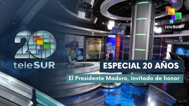 Entrevista especial, Pdte. Nicolás Maduro, 20 años de teleSUR