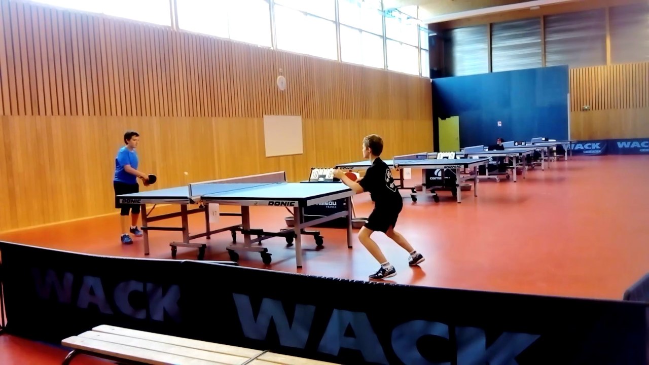 Entraînement de Tennis de Table à Nogent le 17/06/18 - Tournoi National B